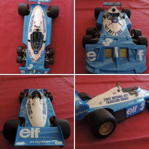 Race wagen F1 Tyrrell